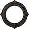 Ekena Millwork Benson Ceiling Medallion (Fits Canopies up to 8"), 13 1/8"OD x 8"ID x 5/8"P, Stone Hearth CM13BNSHF - alternate 1